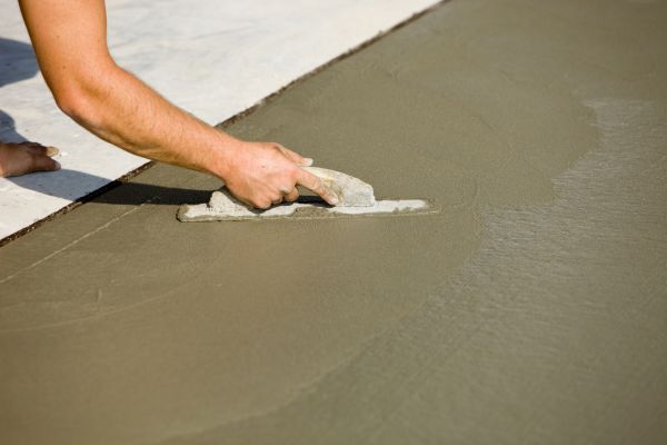 Cement Installation in Oroville