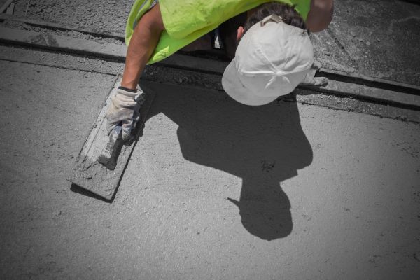 Concrete Pavement Construction in Oroville