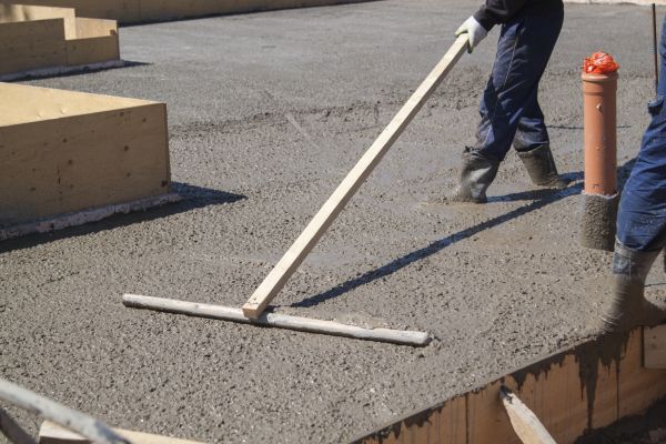 Concrete Platform Installation in Oroville