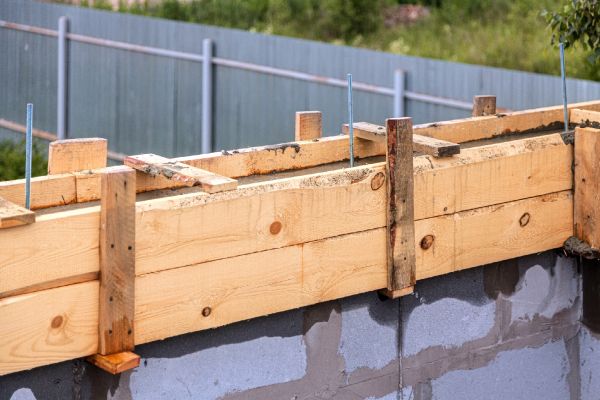 Poured Wall Construction in Oroville