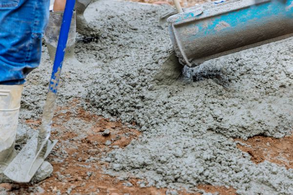 Barn Concrete Pouring in Oroville