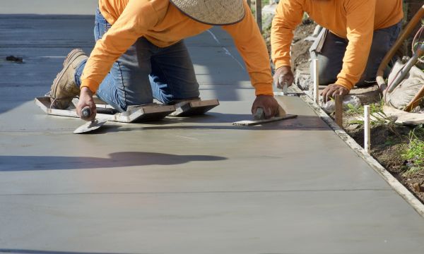 Cement Pad Construction in Oroville