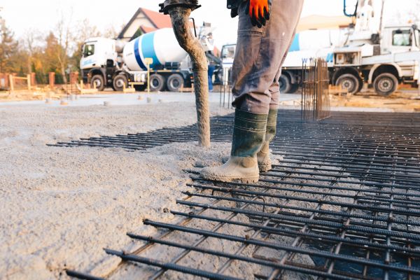 Poured Foundation Installation in Oroville