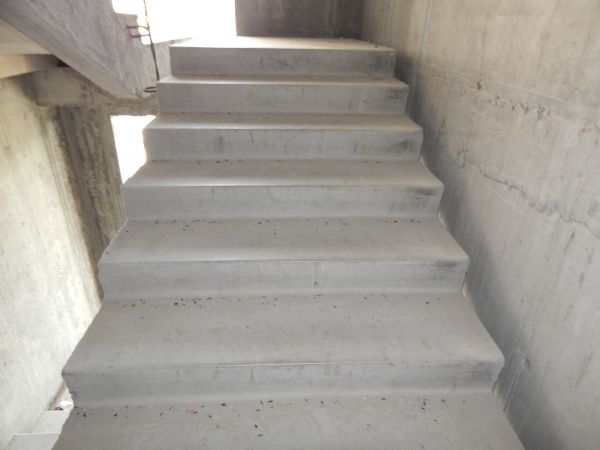 Poured Stair Construction in Oroville