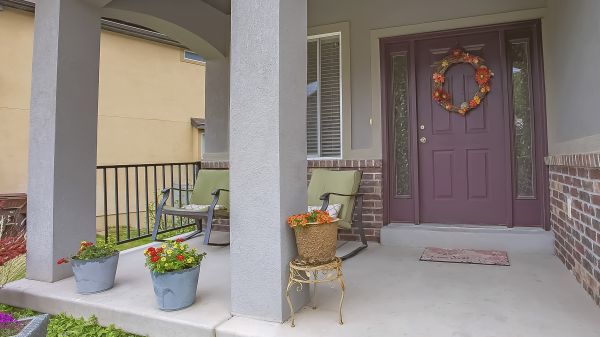 Porch Concrete Laying in Oroville