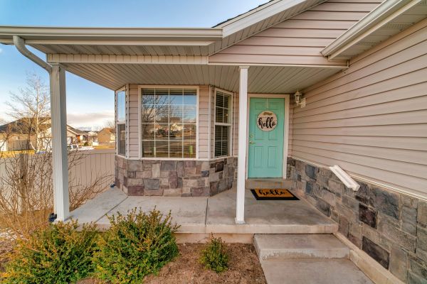 Porch Concrete Installation in Oroville