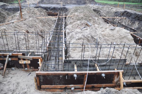 House Footing Construction in Oroville