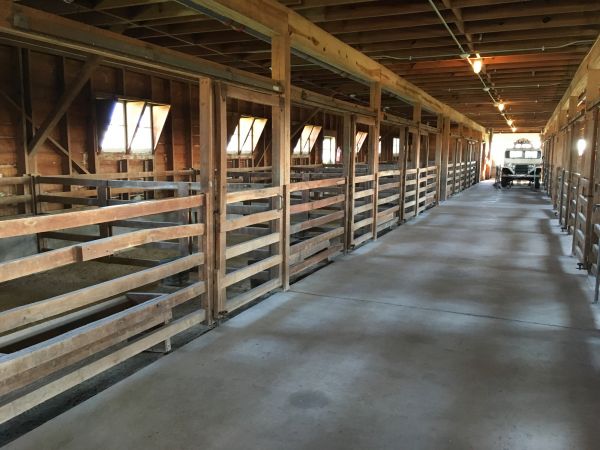 Barn Floor Pouring in Oroville