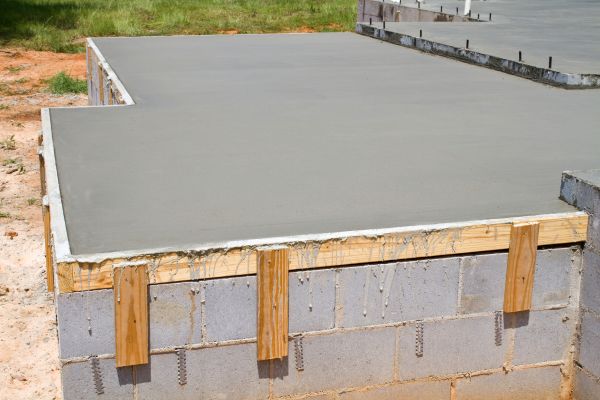 Concrete Slab Installation in Oroville