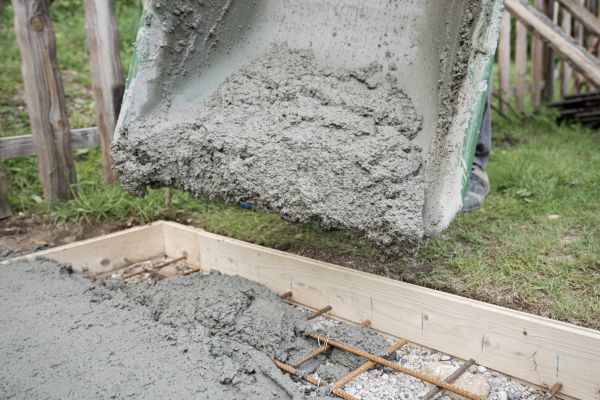 Yard Concrete Pouring in Oroville