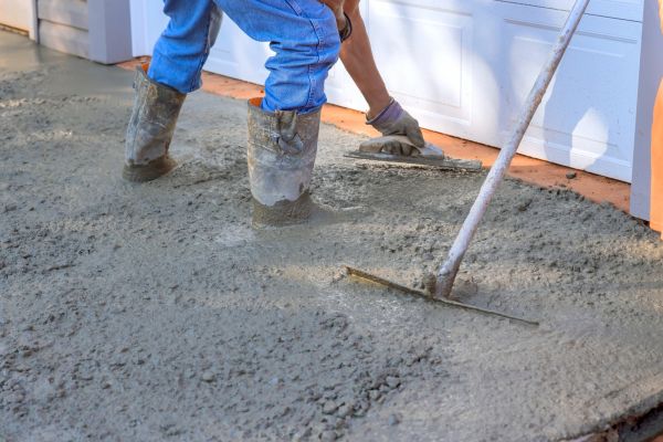 Driveway Slab Construction in Oroville
