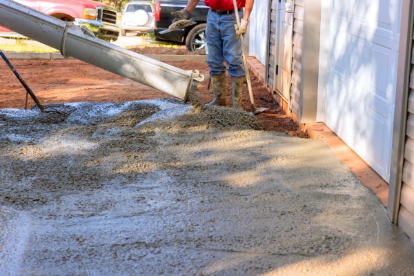 Driveway Slab Laying in Oroville