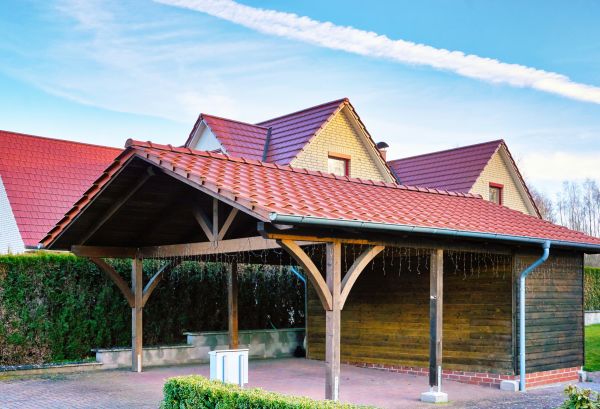 Carport Base Construction in Oroville