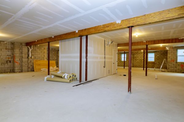 Basement Slab Installation in Oroville