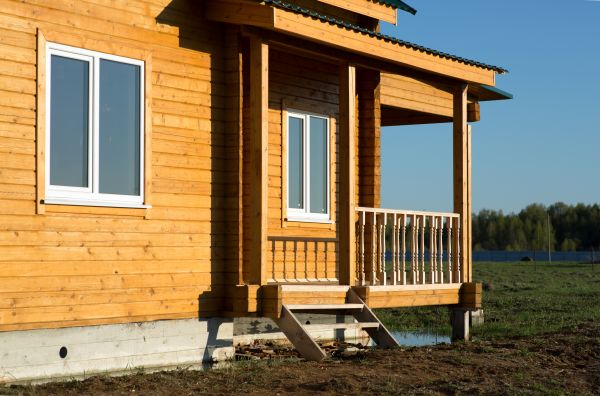 Cabin Footing Construction in Oroville