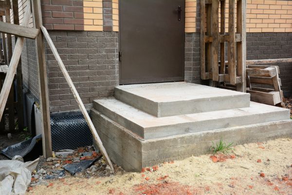 Cement Steps Construction in Oroville