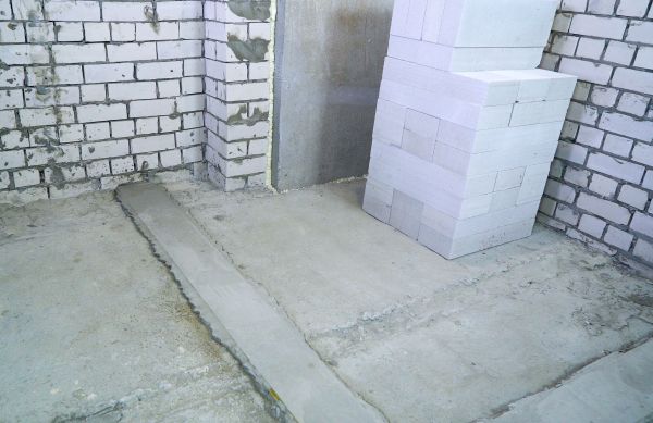Basement Concrete Construction in Oroville
