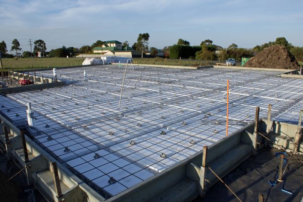 Barn Pad Construction in Oroville